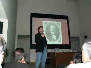 Momento de la conferencia